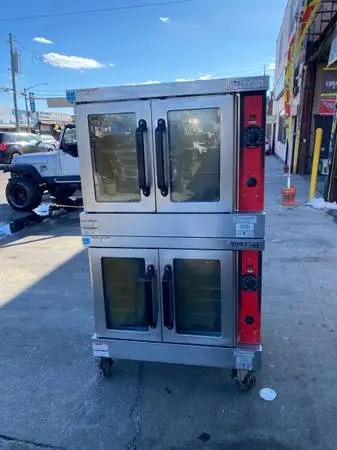 Double stock convection oven restaurant equipment