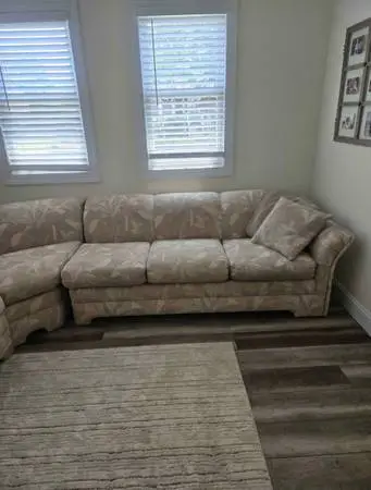 Couch with sleeper sofa