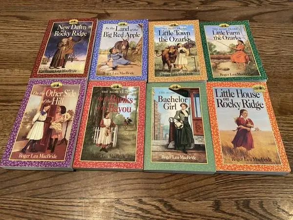 THE ROSE YEARS  by Roger Lea MacBride COMPLETE SET ~ VINTAGE