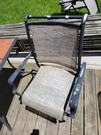 patio 2 chairs (table sold)