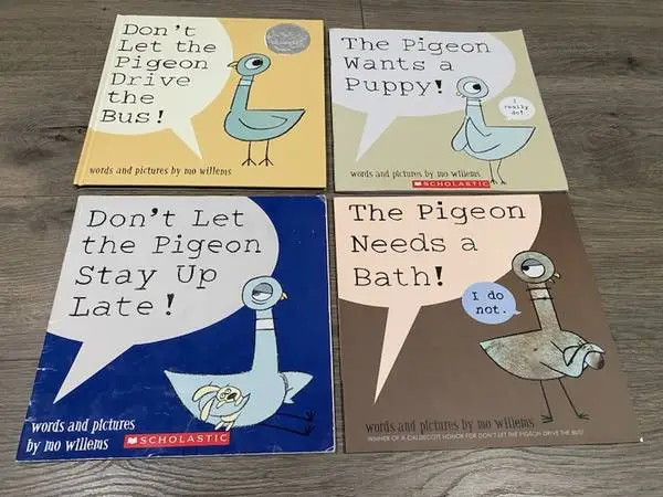 DONT LET THE PIGEON DRIVE THE BUS & NEEDS A BATH Mo Willems