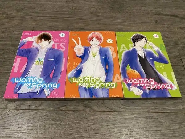 WAITING FOR SPRING by Anashin (Author) Kodansha Comics / Books 1,2 & 3