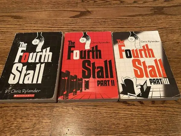THE FOURTH STALL Trilogy By Chris Rylander 3 PAPERBACK BOOKS