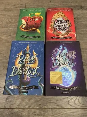 ISLE OF THE LOST Descendants Novel 1 2 3 4 Books MELISSA de la CRUZ