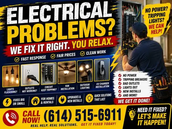 💡 Electrician Help When Your Home Starts Sending Warning Signs