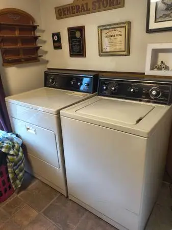 Washer and dryer