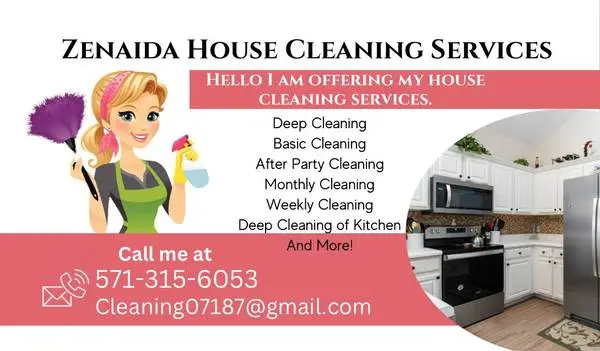 House Cleaning Services (Centreville Ashburn, Fairfax Gainesville VA