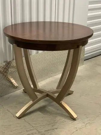 Beautiful Round Wooden Side Table