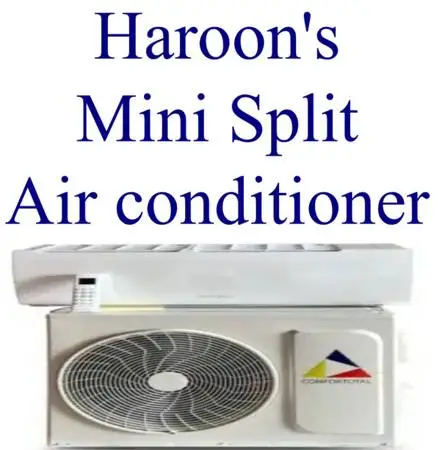 Mini split heat and cool airconditioner