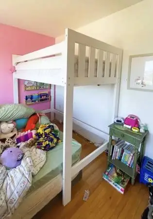Way Fair Loft Twin Bunk Bed