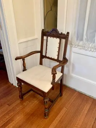 Antique Carved Armchair