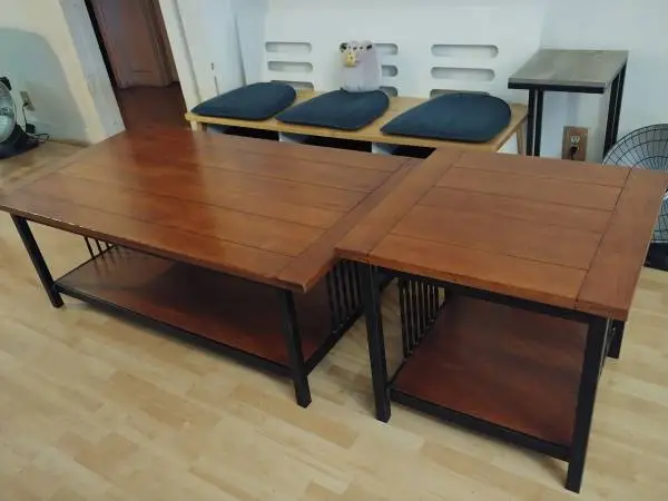 Craftsman Coffee Table & Side Table Set - OBO