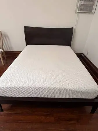 Queen size mattress with cover