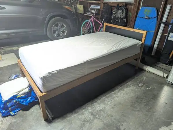 IKEA Twin Bed with Mattress