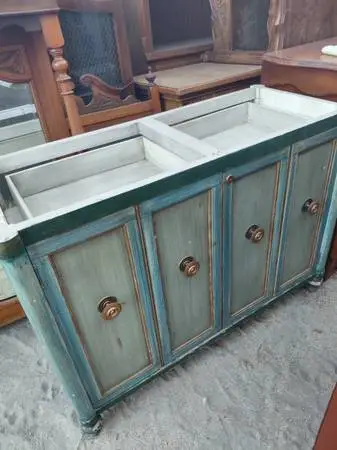 yard sale of furniture