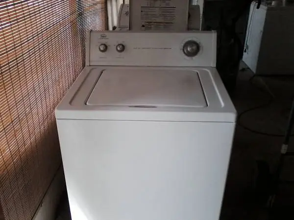Roper dial operated -non digital cloths washer