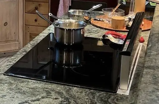 DACOR cooktop with downdraft vent electric