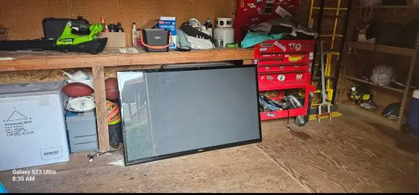 Samsung 60 Plasma TV + Fire Stick included