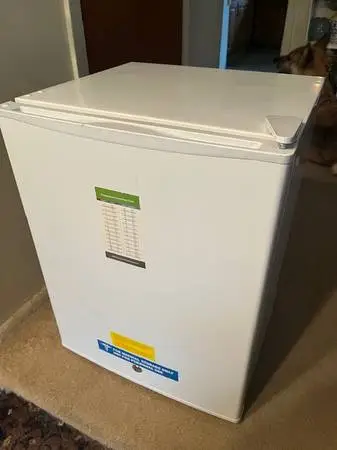 Accucold Brand Medical Grade Locking Freezer.