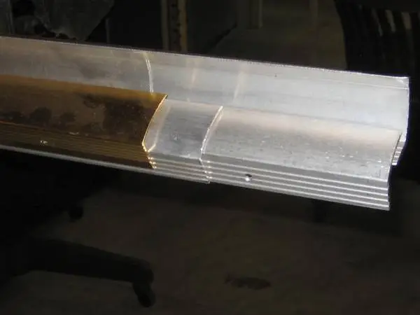 Aluminum stair nosing 12. Stair tread molding