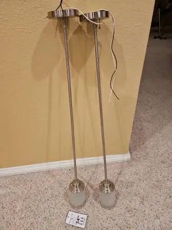 PENDANT BRUSHED NICKEL LIGHTS