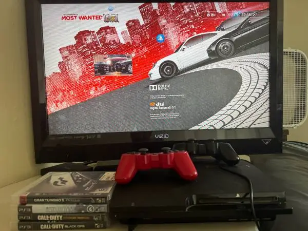 PlayStation 3 + Vizio Tv + Games Bundle (Sale Or Trade)