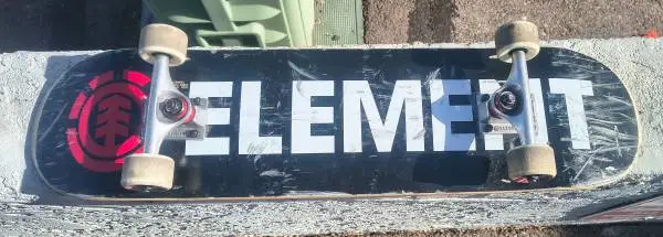 Element Skateboard Deck, Wheels, Trucks and Bearings