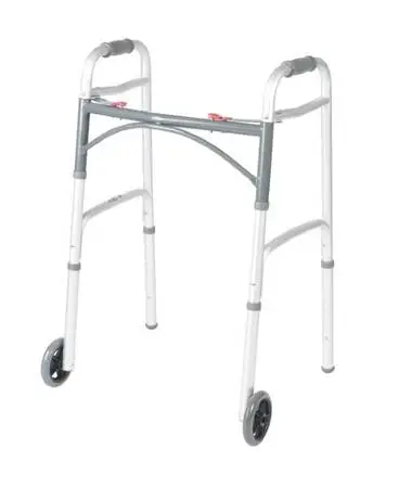 HEAVY DUTY WALKER WITH TWO WHEELS