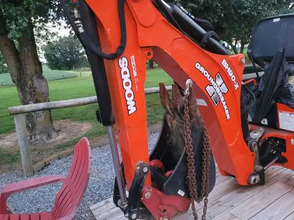 Woods Tractor Backhoe Attachment