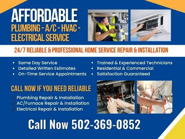 👉AFFORDABLE | PLUMBING | AIR CONDITIONING-HVAC |REPAIR & INSTALLATION