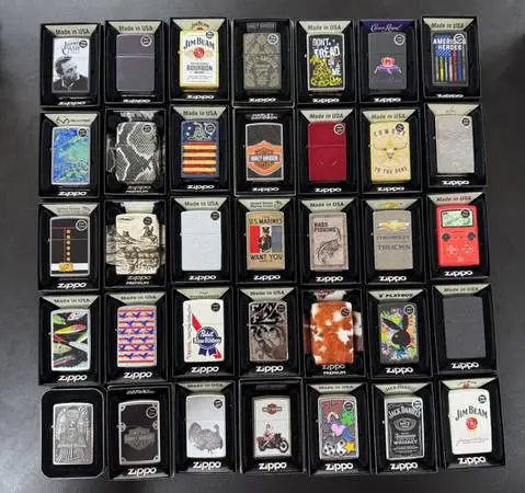 Paying top dollar cash for your zippo lighter collection