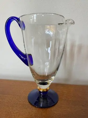 Stylish Handblown Pitcher