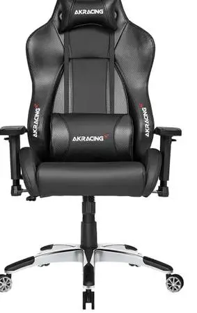 AKRacing Master Premium Gaming Chair, Carbon Fiber Black
