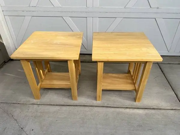 Solid Wood Side Tables
