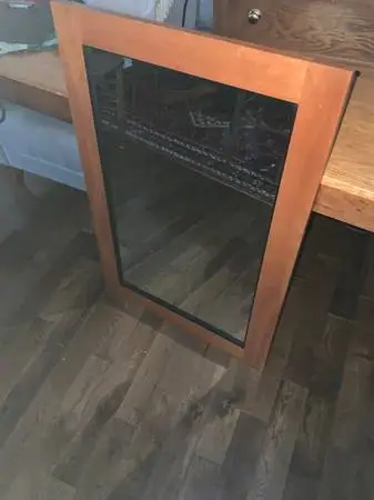 Beautiful cherry wall mirror