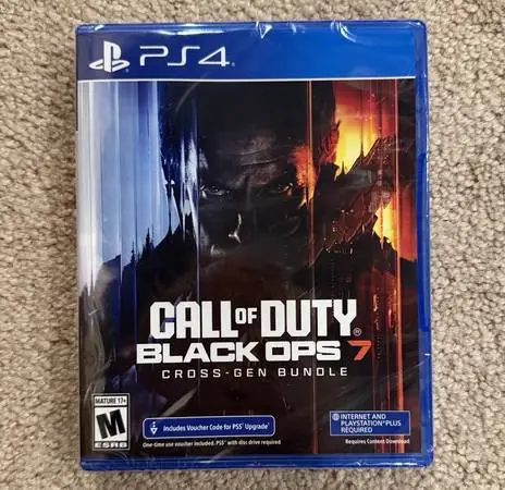 Call of Duty Black Ops 7 PS4 / PS5 Cross Gen Edition UNOPENED NEW