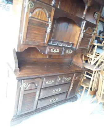 nice 2 pc china cabinet