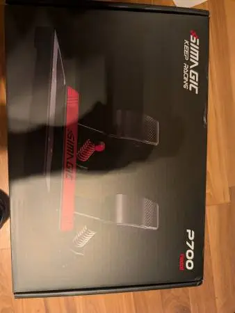 sim magic p700 2 pedal sim pedals. new in box