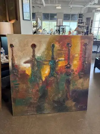 Michael Nisperos Original Art- 48X48