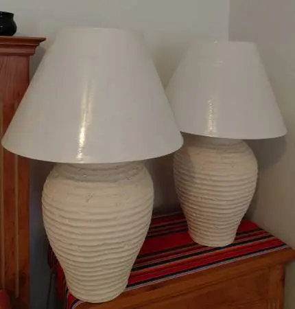 MATCHING S.W. Bedroom Lamps (Set of 2)