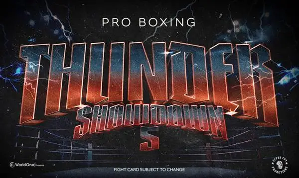 Thunder Showdown 5 Boxing Live
