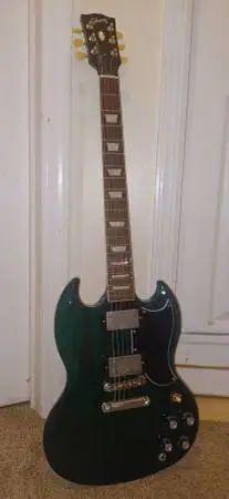 Gibson SG Green