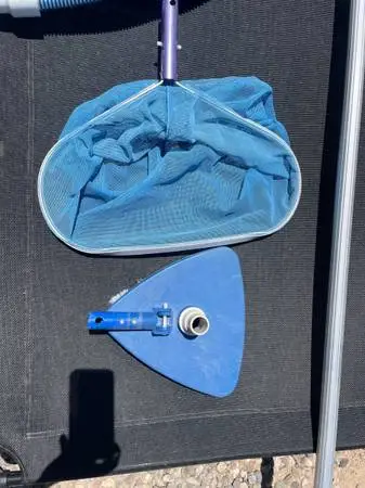 Pool vacuum & net
