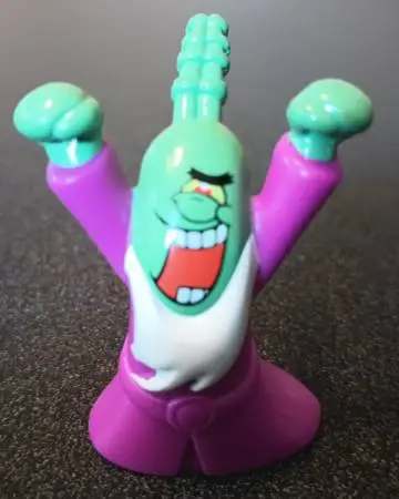 Miniature 1.75 SpongeBob Plankton Figurine PVC Mini Figure