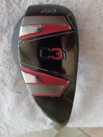C3i RH, 65° Wide Sole Lob/Flop Wedge. Wedge-Flex Steel Shaft. MINT.