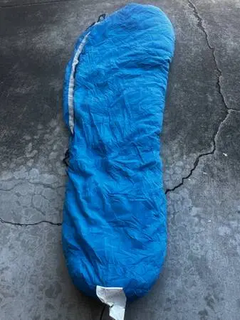 REI KENAI Long Left Goose Down Sleeping Bag - Excellent