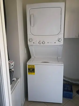 Ge all electric stackable washer and dryer