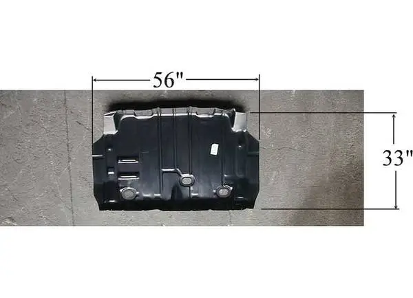 68-72 chevelle trunk pan new