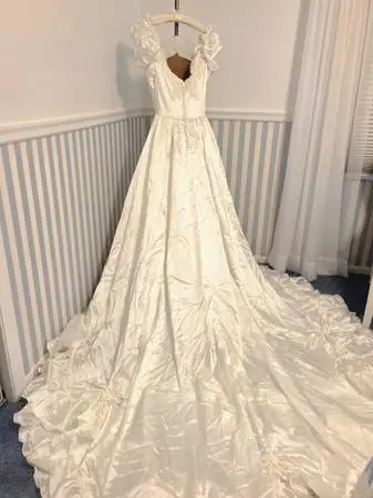 Wedding gown, Hat & Veil
