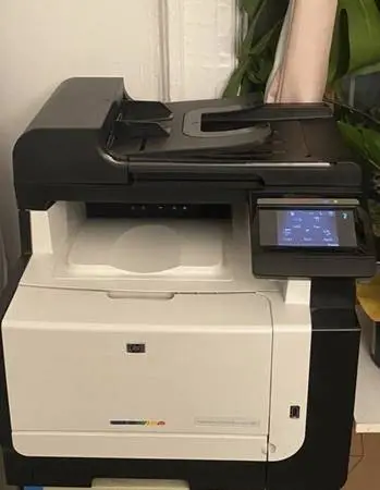 HP LaserJet Pro CM1415FNW All-In-One Laser Printer